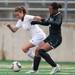 Skyline's Margo Apostoleris dribbles ball up field during the second half of their game, Thursday May 23.
Courtney Sacco I AnnArbor.com 